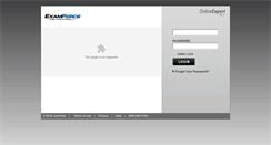 Desktop Screenshot of examforce.onlineexpert.com