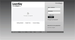 Desktop Screenshot of learncast.onlineexpert.com